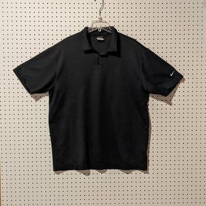 Nike Golf  Dri-Fit Polo Black Mens XXL